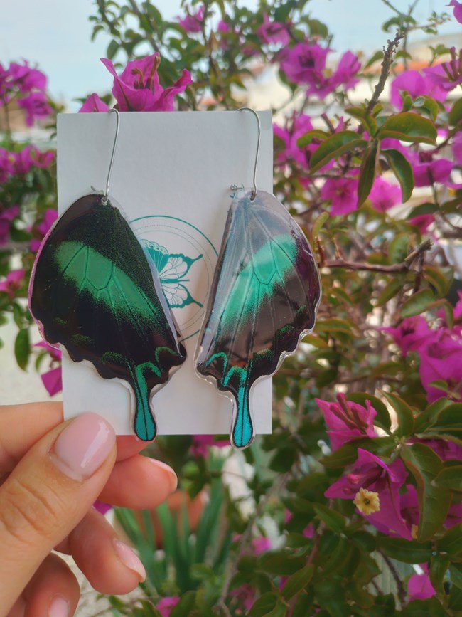 πεταλούδες, κοσμήματα