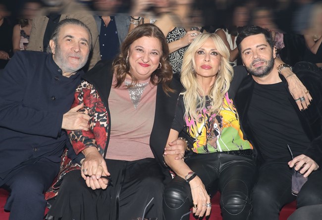 Άννα Βίσση: Με άψογο rock style στον Αντώνη Ρέμο και την Φουρέιρα