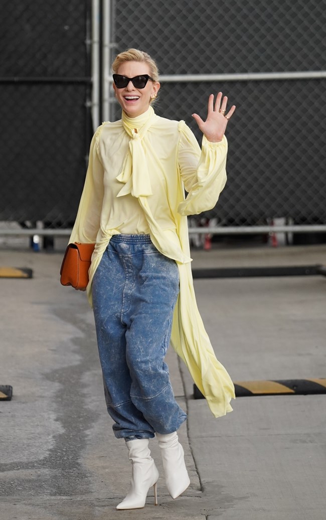 Κέιτ Μπλάνσετ: Ο πιο κομψός πειραματισμός με το πιο απρόσμενο τζιν