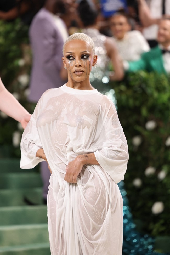 Met Gala, naked dress, Doja Cat