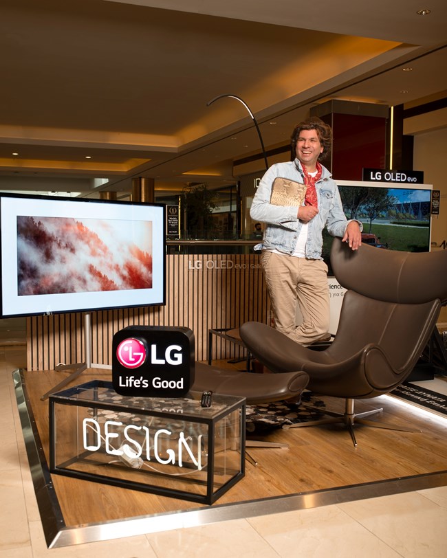 O concept maker Γεώργιος Καράμπελας, μας αποκαλύπτει την LG OLED Gallery TV