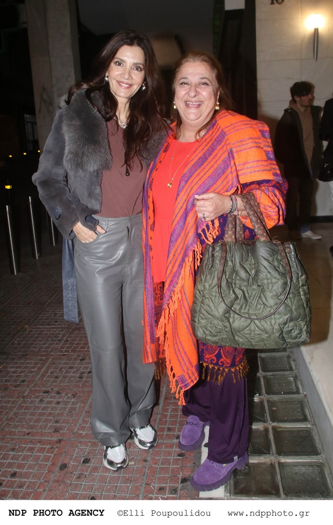 Κατερίνα Λέχου - Ελισάβετ Κωνσταντινίδου: Οι δυο φίλες με τις δυο μεγάλες τάσεις της μόδας