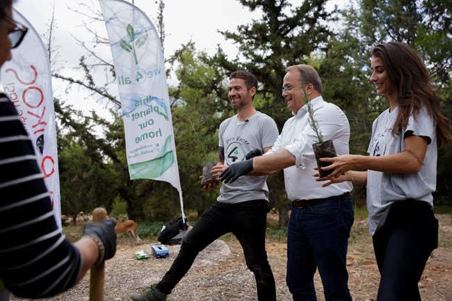 1000 δενδρύλλια φύτεψε η εταιρεία Βίκος στην εθελοντική δράση της We4all στο πλαίσιο της 3ης Πανελλήνιας Εθελοντικής Φύτευσης