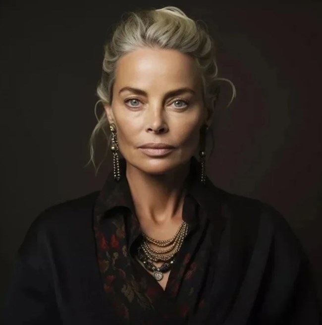 H Μάργκοτ Ρόμπι έκανε "βουτιά" στο χρόνο και έγινε 64 με τη βοήθεια της AI