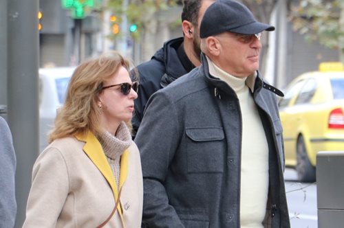 Νίκος Δένδιας: Με την κομψή σύζυγό του, Δάφνη Λάλα, σε μια σπάνια εμφάνιση