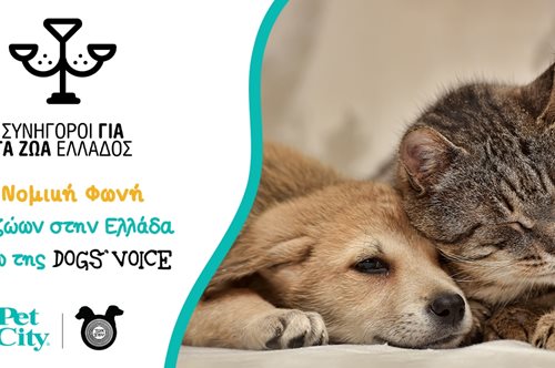 Τα Pet City υπερήφανος χορηγός της πρωτοβουλίας 