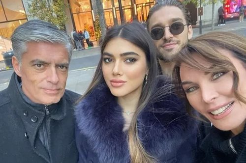 Τατιάνα Στεφανίδου και Νίκος Ευαγγελάτος σε μίνι εξόρμηση στο Λονδίνο