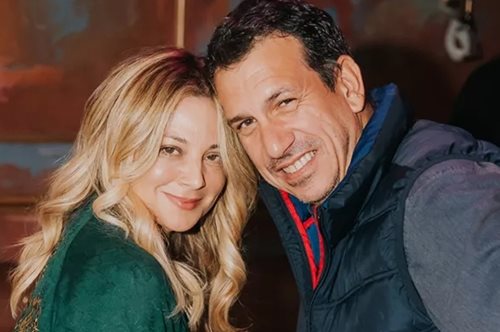 Ο Παύλος και η Σοφία Γαλακτερού σε μία σπάνια δημόσια εμφάνιση με τον μπαμπά τους, Νάσο Γαλακτερό