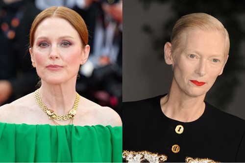 Τζούλιαν Μουρ - Τίλντα Σουίντον: Οι μούσες του Αλμοδοβάρ σε μια αισθαντική φωτογράφιση - Όλο το παρασκήνιο της συνεργασίας