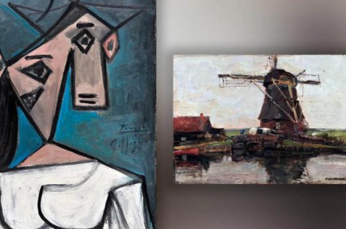 Επέστρεψαν στην Εθνική Πινακοθήκη οι κλεμμένοι πίνακες του Πικάσο και του Μοντριάν Στη νέα πτέρυγα της δυτικοευρωπαϊκής τέχνης στο επίπεδο -2