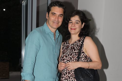 Χριστόφορος Παπακαλιάτης - Χριστίνα Μπρέμπου: Το πρώην ζευγάρι μαζί στο Θέατρο Άλσος