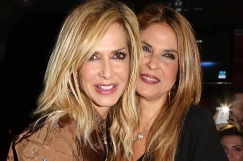 Άννα Βίσση: Με την αδερφή της στην Κύπρο