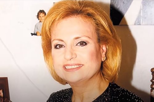 Βίκυ Μοσχολιού: Σπάνια φωτογραφία από το ταξίδι της στη Βενετία