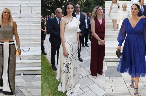 Προεδρικό Μέγαρο | Οι εμφανίσεις των καλεσμένων στη δεξίωση για την 48η επέτειο αποκατάστασης της Δημοκρατίας