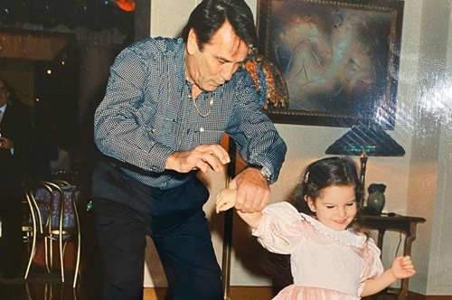 Εριέττα Κούρκουλου - Λάτση: Οι συγκινητικές ευχές για τον αγαπημένο της πατέρα, Νίκο Κούρουλο