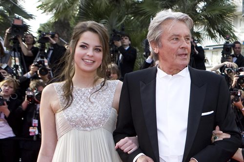 Αλέν Ντελόν και Ανούσκα Ντελόν: 