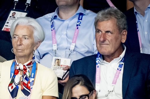 Κριστίν Λαγκάρντ: Η πρώην πρωταθλήτρια της συγχρονισμένης κολύμβησης στις εξέδρες