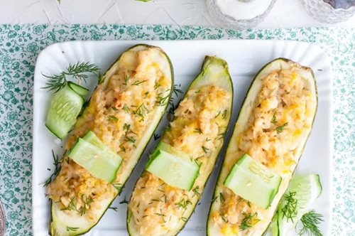 Τα κολοκυθάκια γεμιστά αλλιώς: Μια νόστιμη και ελαφριά πρόταση για μεσημεριανό