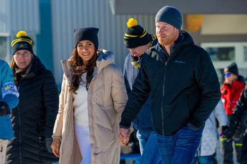 Πρίγκιπας Χάρι & Mέγκαν Μαρκλ: Οι τρυφερές στιγμές τους στα χιόνια