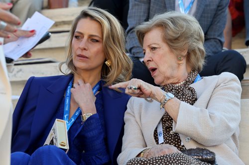 Τατιάνα Μπλάτνικ: Η εμφάνιση με την πρώην πεθερά της, Άννα Μαρία, στο Καλλιμάρμαρο