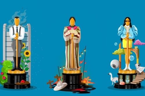 Όσκαρ 2024: Οι μοναδικές αφίσες για τις υποψήφιες ταινίες δια χειρός Όλι Γκιμπς