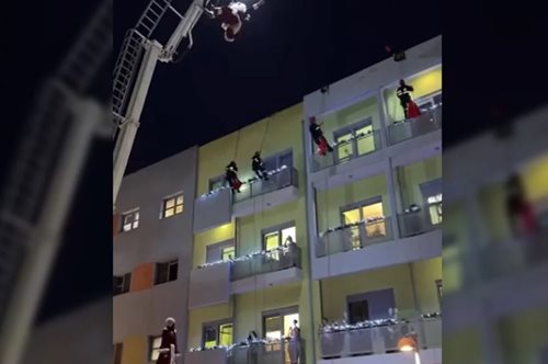 Η Πυροσβεστική Υπηρεσία χάρισε χαμόγελα στην ογκολογική μονάδα στο 