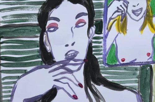 Η Ιρανή καλλιτέχνις O.lala ανοίγει μια εικαστική συζήτηση για τη θηλυκότητα, την αγάπη και τη σεξουαλικότητα