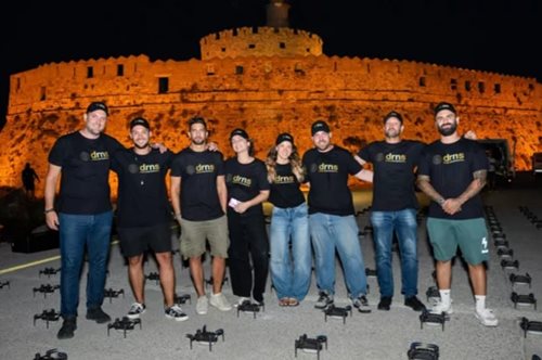 Το μεγαλύτερο drone show στην Ελλάδα: Ο Κολοσσός της Ρόδου 