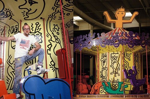 Ένα ιστορικό λούνα παρκ του 1987 με έργα Νταλί και Μπασκιά ανοίγει ξανά