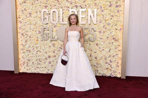 Γιατί μιλάνε όλοι για το φόρεμα της Τζίλιαν Άντερσον; Μήπως γιατί είχε κεντήματα σε σχήμα αιδοίου;