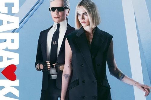 Cara Loves Karl: Μια συλλογή αφιερωμένη στη φιλία του Karl Lagerfeld με την Cara Delevingne
