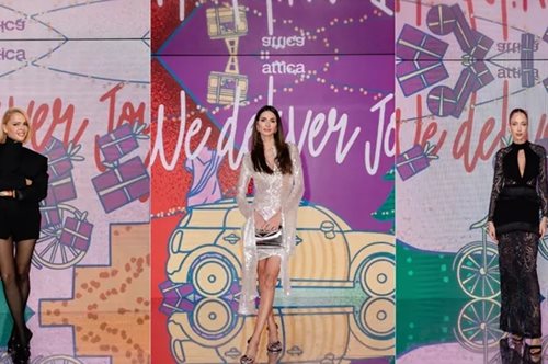 Οι Chic & Sparkle εμφανίσεις στο Private Festive Dinner των πολυκαταστημάτων attica