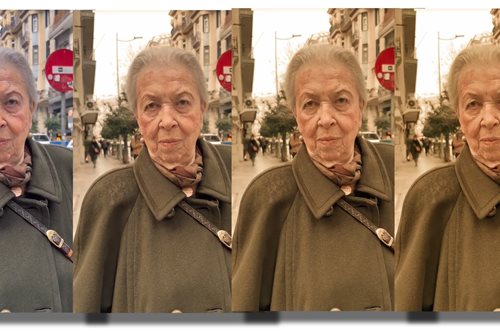 Η κυρία Καίτη από τη Θεσσαλονίκη στα 92 της έχει μόνο μία συμβουλή για κομψό στυλ