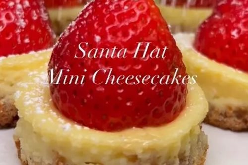 Χριστουγεννιάτικα Mini Cheesecakes: Ένα πρωτότυπο εορταστικό γλύκισμα