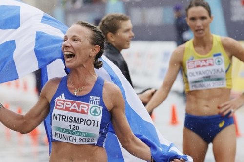 Η Αντιγόνη Ντρισμπιώτη γράφει ιστορία στο βάδην: 2ο χρυσό μετάλλιο στο Μόναχο
