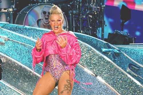 Pink: θαυμαστής πετάει στη σκηνή σακουλάκι με την τέφρα της μητέρας του κατά τη διάρκεια συναυλίας της