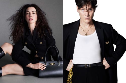 Κίλιαν Μέρφι-Αν Χάθαγουεϊ: Το νέο υπέροχο δίδυμο στην καινούρια καμπάνια του οίκου Versace