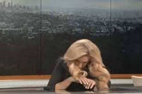 Μετεωρολόγος λιποθυμάει στον 