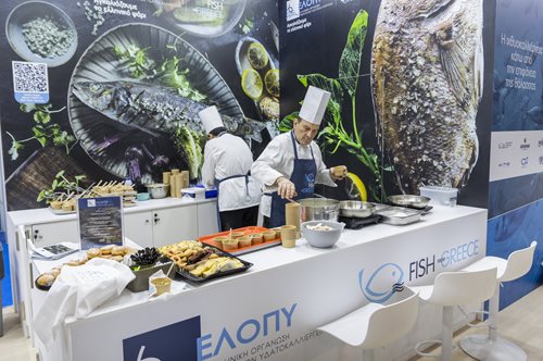 Η Ελληνική Οργάνωση Παραγωγών Υδατοκαλλιέργειας (ΕΛΟΠΥ) στη Food Expo Greece 2025