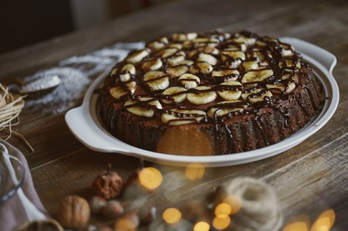 Πάστα ταψιού με σοκολάτα και γλάσο μπανάνας: Κάποιοι λένε ότι δεν υπάρχει πιο νόστιμο γλυκό