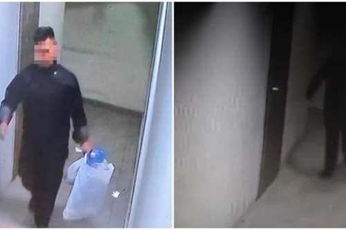 Bραυρώνα: Η στιγμή που ο 25χρονος πατέρας πετάει το βρέφος στα σκουπίδια