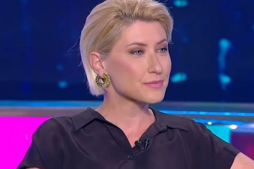 Σία Κοσιώνη: Με τον γιο της στο γραφείο λίγο πριν από το δελτίο ειδήσεων