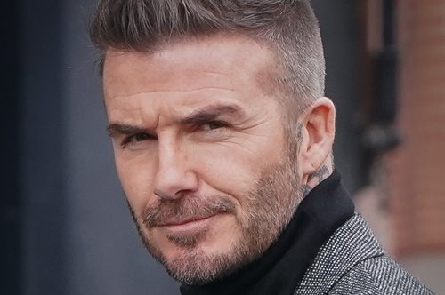 Ο Ντέιβιντ Μπέκαμ: 