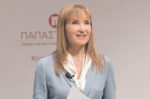 Η εμφάνιση της Μάρας Ζαχαρέα στην ημερίδα 