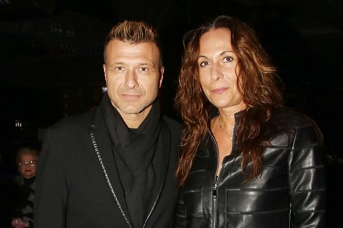 Γιάννης Πλούταρχος: Με την σύζυγό του, Μάρια, σε σπάνια βραδινή έξοδο