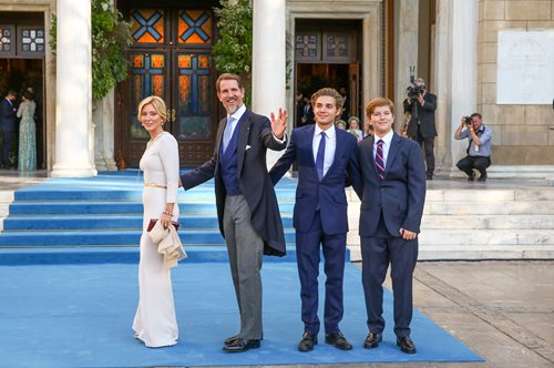 O γιος του Παύλου και της Μαρί Σαντάλ αποφοίτησε από το πανεπιστήμιο της Νέας Υόρκης