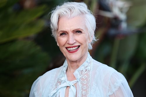 Μάγιε Μασκ: Φόρεσε το πιο sparkling κοστούμι με παγιέτες στις Κάννες 2023