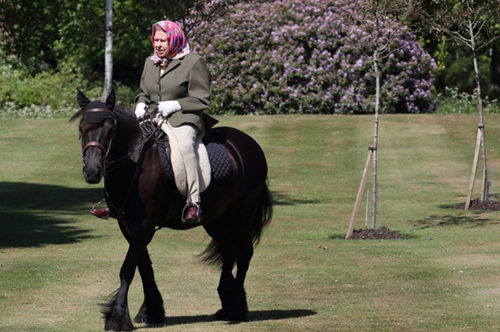 Η βασίλισσα Ελισάβετ ιππεύει ξανά, παρά τα κινητικά προβλήματα που αντιμετωπίζει
