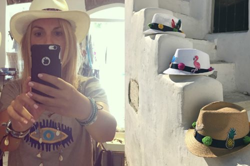 Τα χειροποίητα καπέλα της Μαριλίζας στην Αντίπαρο είναι το πιο ωραίο δώρο για τον εαυτό σου 