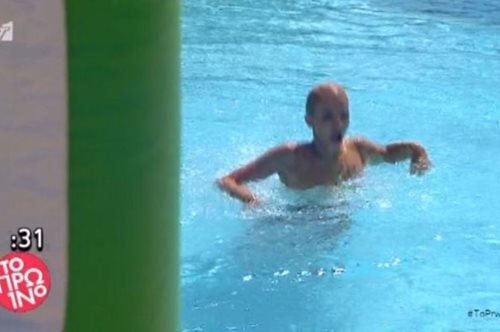 To αποκαλυπτικό ατύχημα της Τζένης Μελιτά στο Πρωινό, φορώντας το μαγιό της